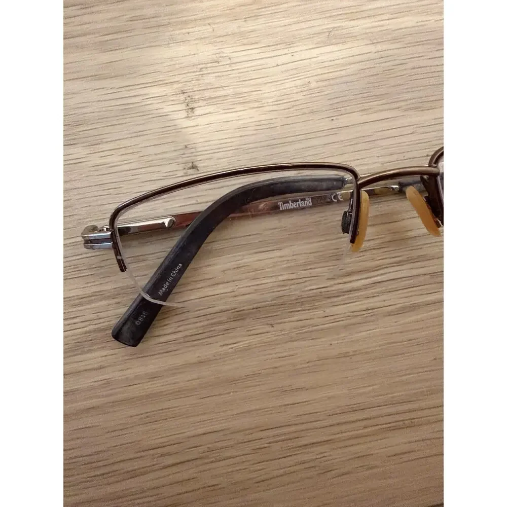 Timberland TB1525 51-17-140 Silver Flex Hinge Eyeglasses